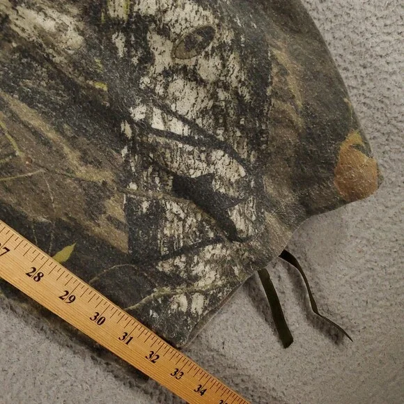 Mens Camo Hunting Pants XL Mossy Oak Break Up Adjustable Waist Leg Feildstaff - Picture 6 of 15